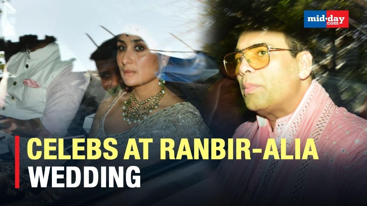 Ranbir-Alia Are Now Married: Kareena-Saif Snapped At The Wedding Venue
